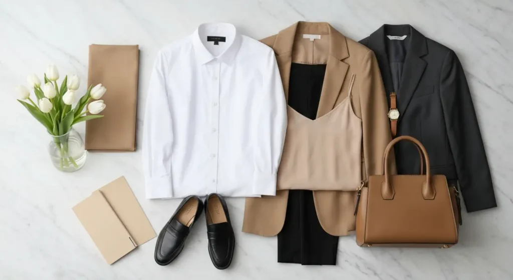 Biała koszula damska w biurowym dress code - jak ją nosić formalnie i smart casual